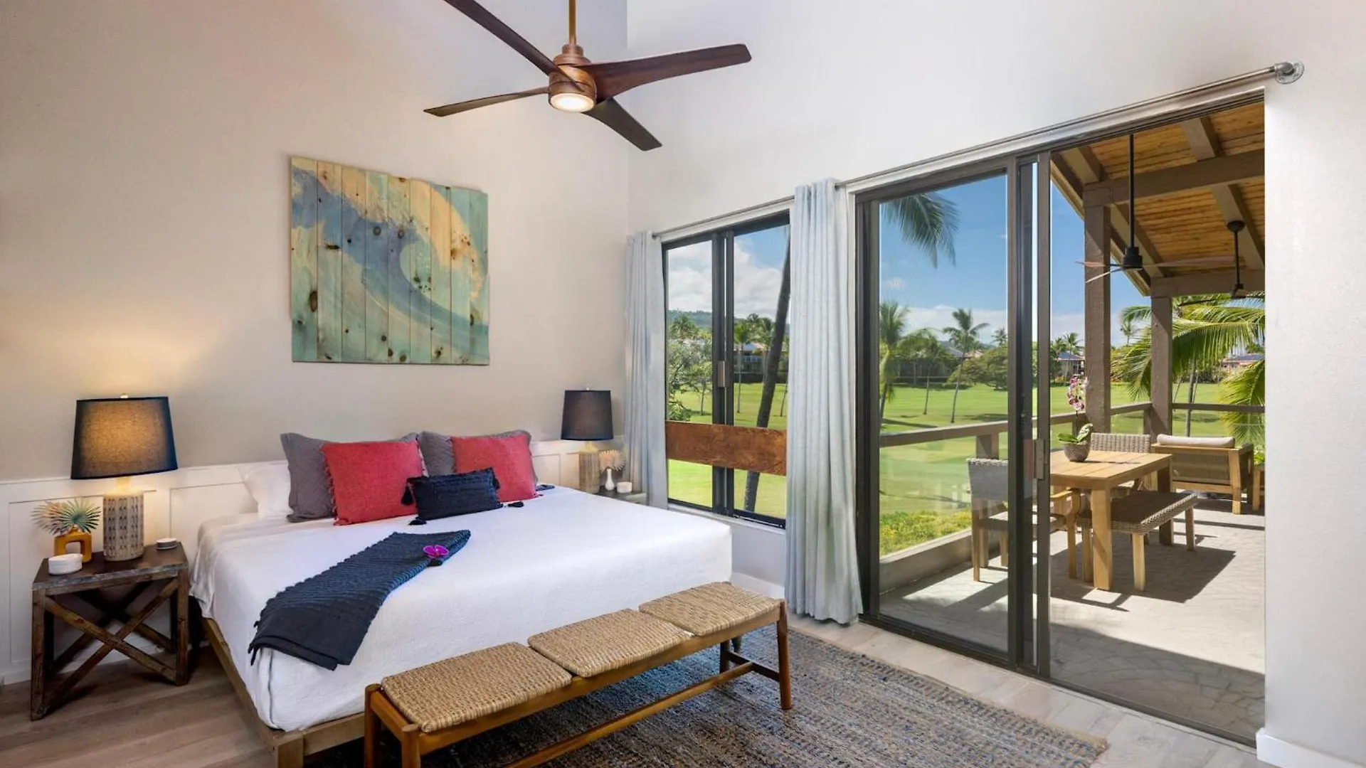Checahale: Gorgeous Top Floor Corner With Ac Kailua-Kona Сasa de vacaciones